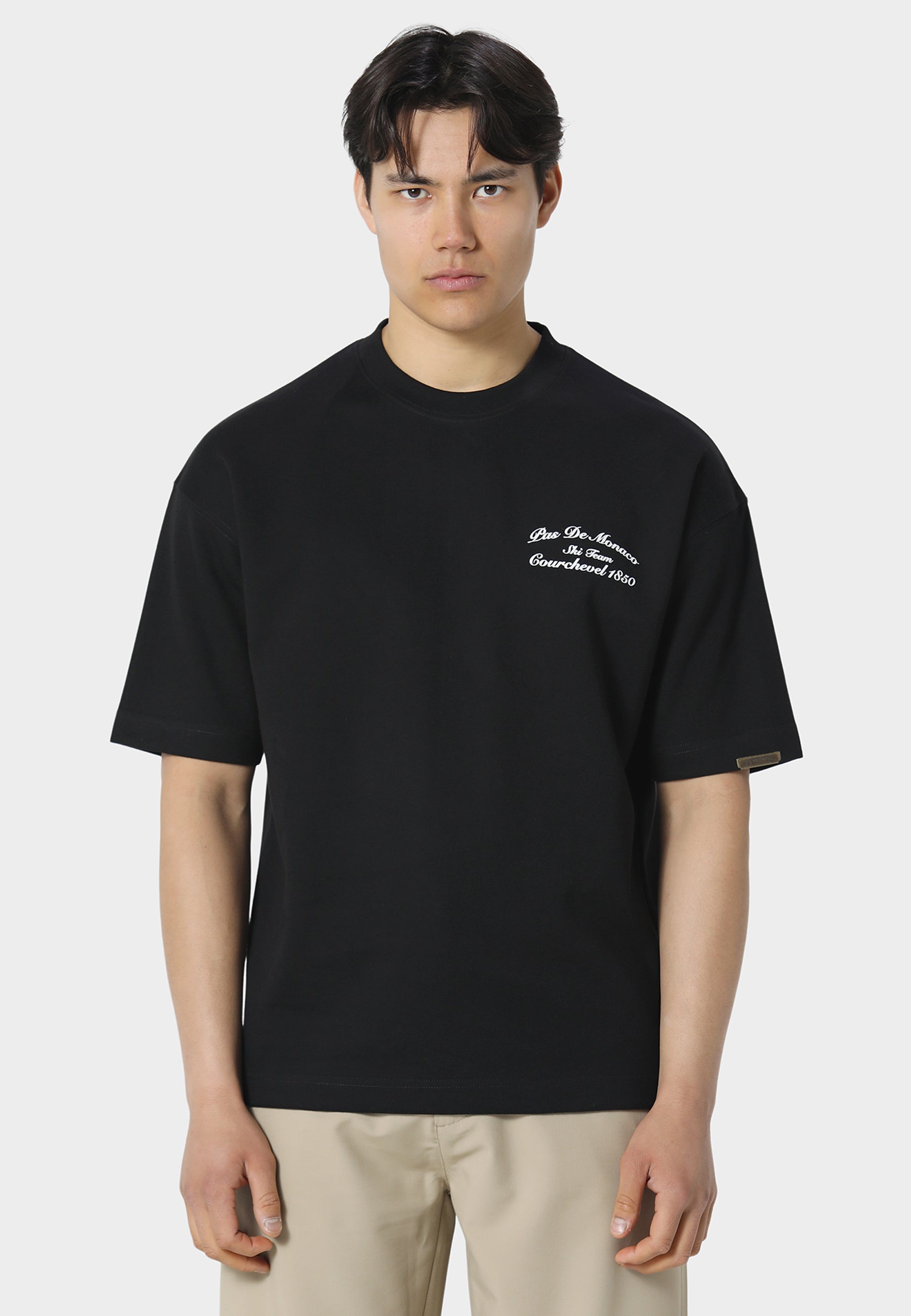 1850 Black T-Shirt – PAS DE MONACO