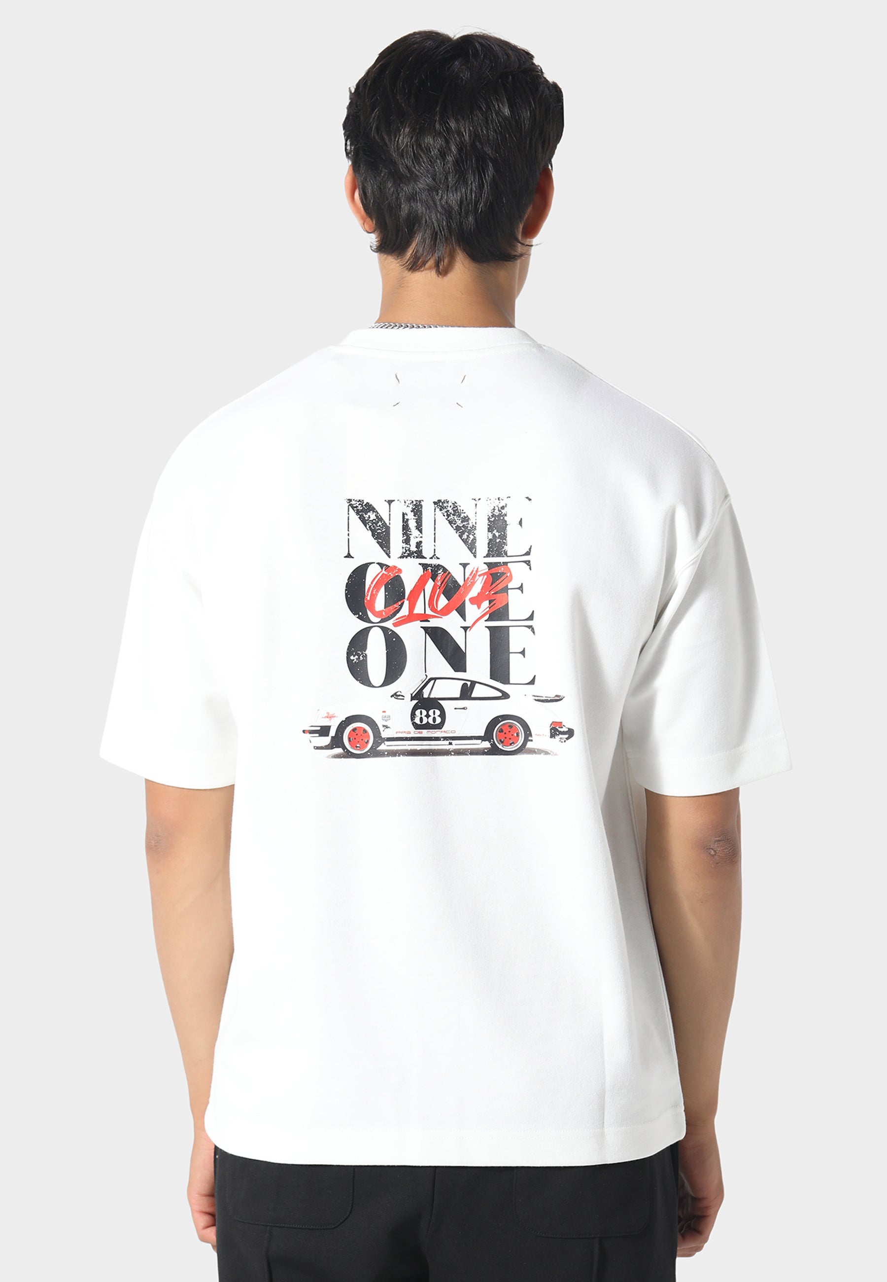 Nine One One Off White T-Shirt – PAS DE MONACO
